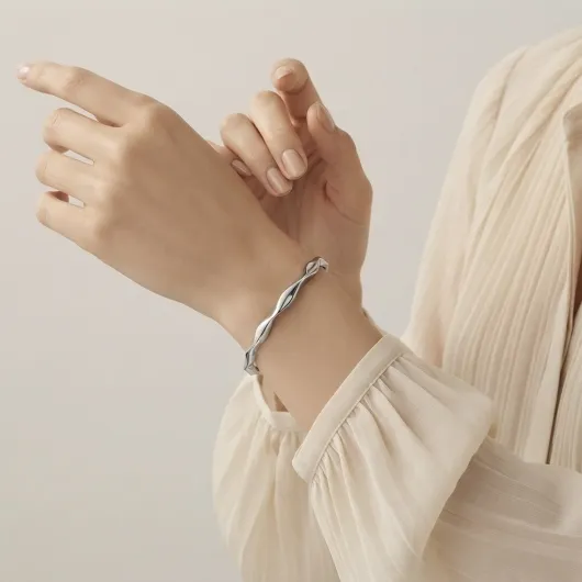 بنگل زنانه ژوپینگ مدل امواج